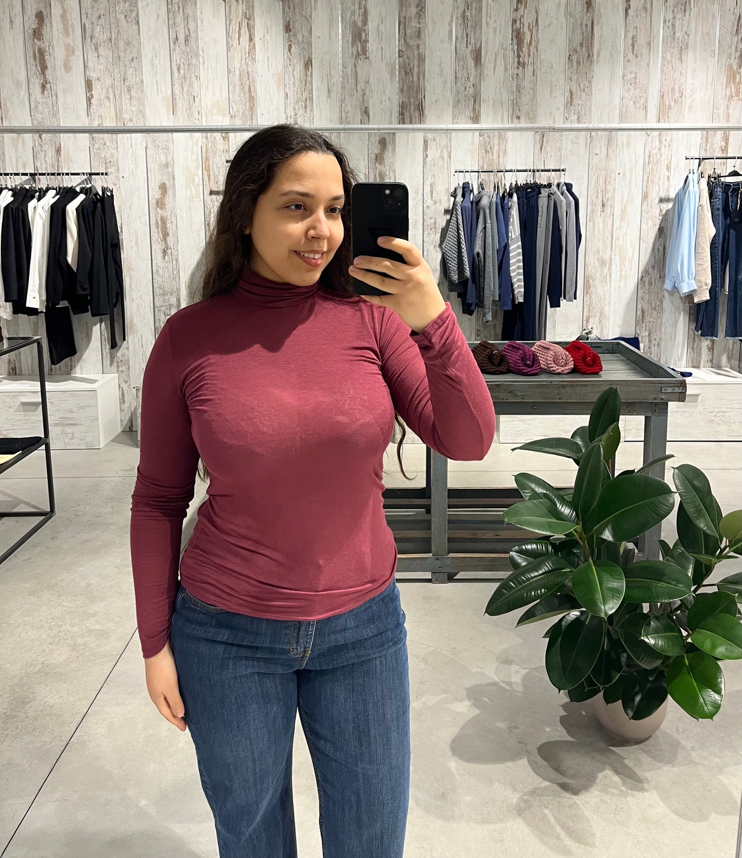 Dolcevita cashmirina bordeaux - Altamira Milano