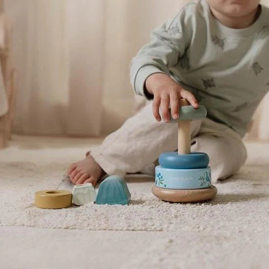 Anelli impilabili in legno - Little Dutch