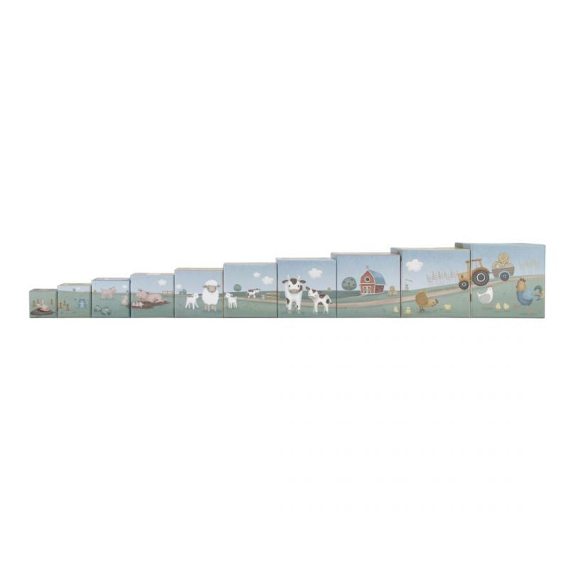 Cubi impilabili Little Farm- Little Dutch