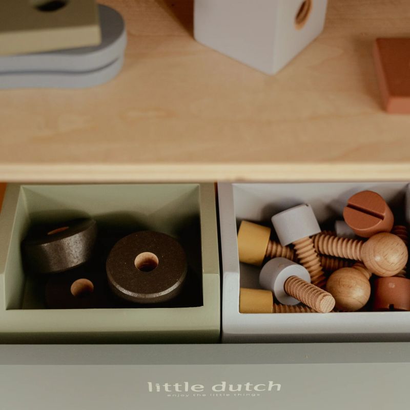 Banco da lavoro con attrezzi - Little Dutch