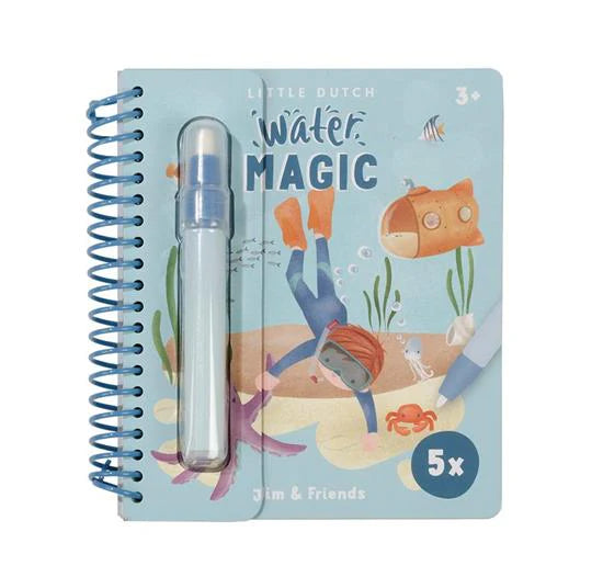 Libro magico da colorare con acqua - Little Dutch
