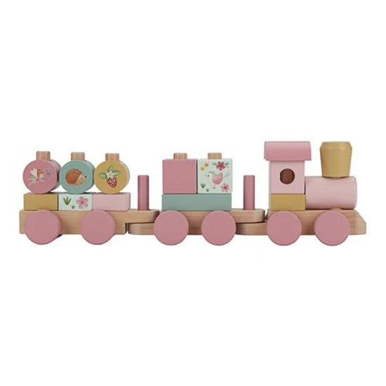Trenino con costruzioni Fairy Garden - Little Dutch