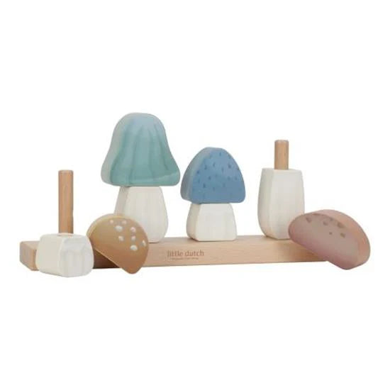 Funghi da costruire impilabili Forest Friends - Little Dutch