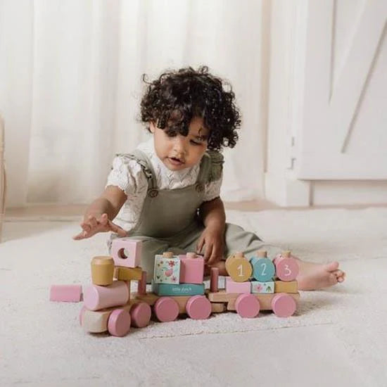 Trenino con costruzioni Fairy Garden - Little Dutch