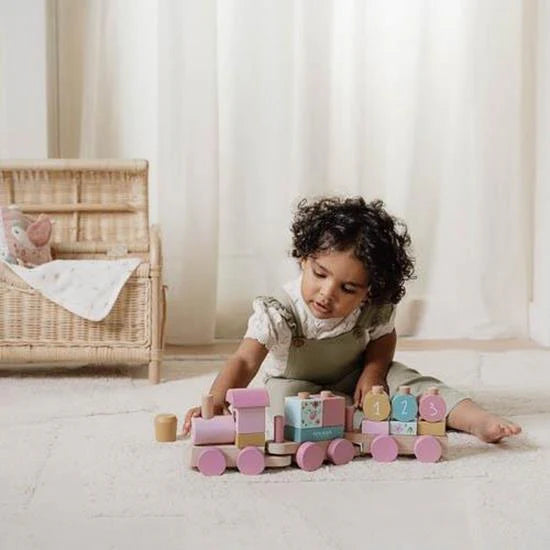 Trenino con costruzioni Fairy Garden - Little Dutch