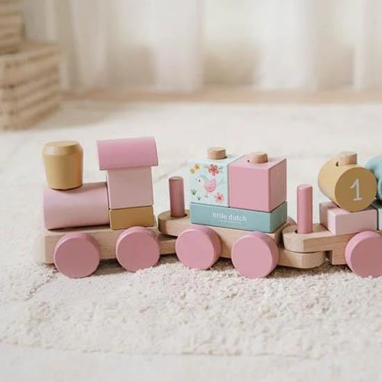 Trenino con costruzioni Fairy Garden - Little Dutch