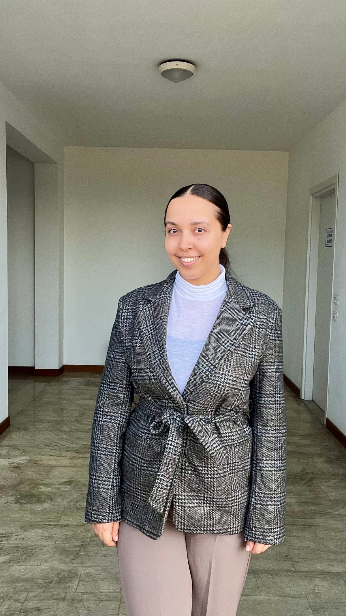 Giacca Elizabeth Principe di Galles grigio