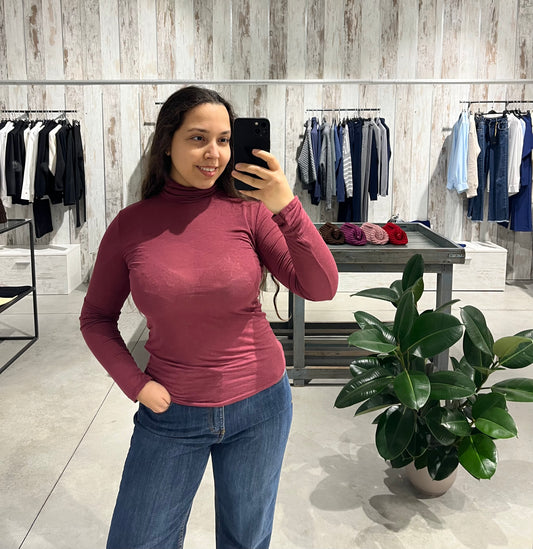 Dolcevita cashmirina bordeaux - Altamira Milano