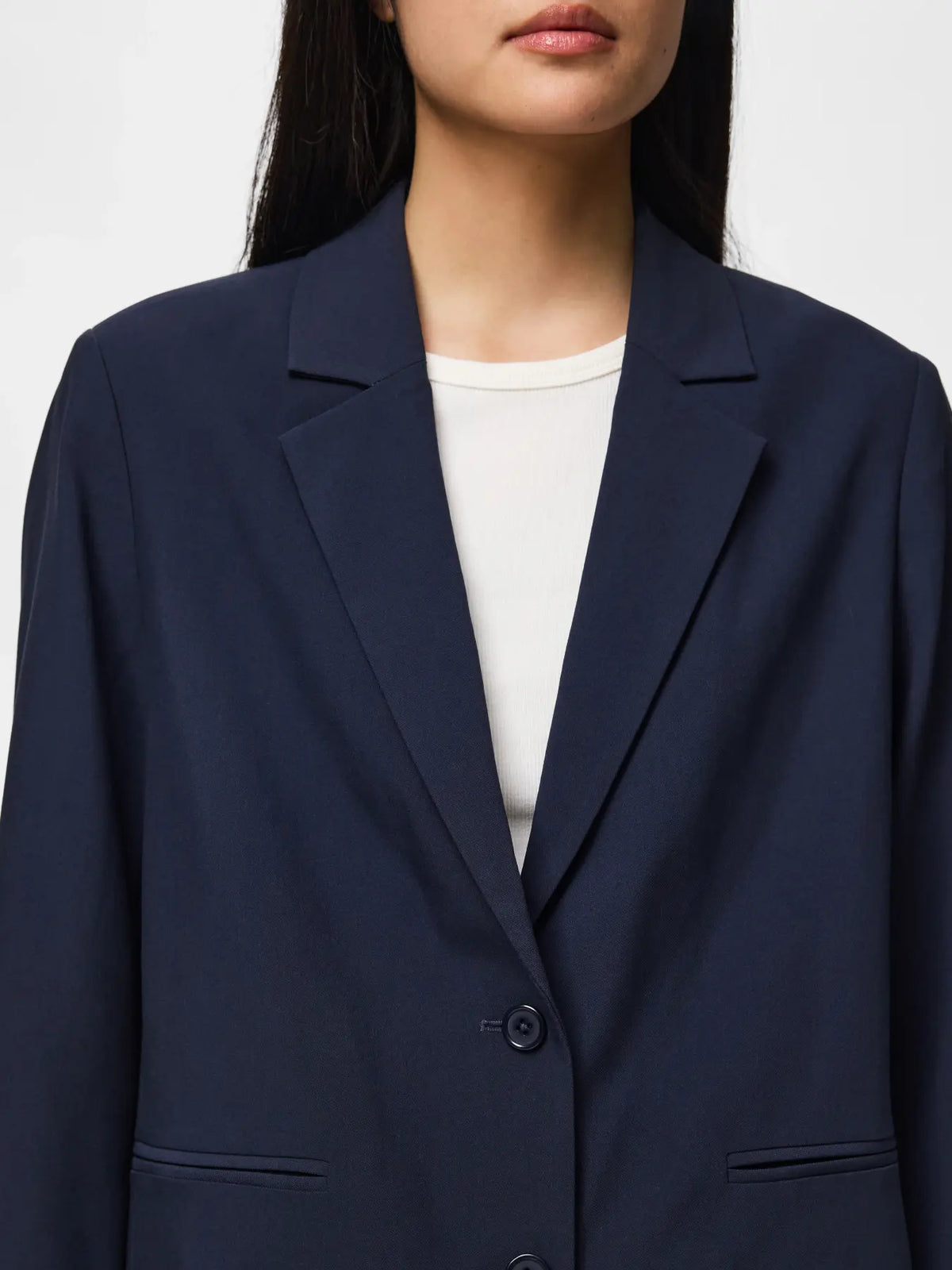 Blazer blu notte Bosella - Pieces