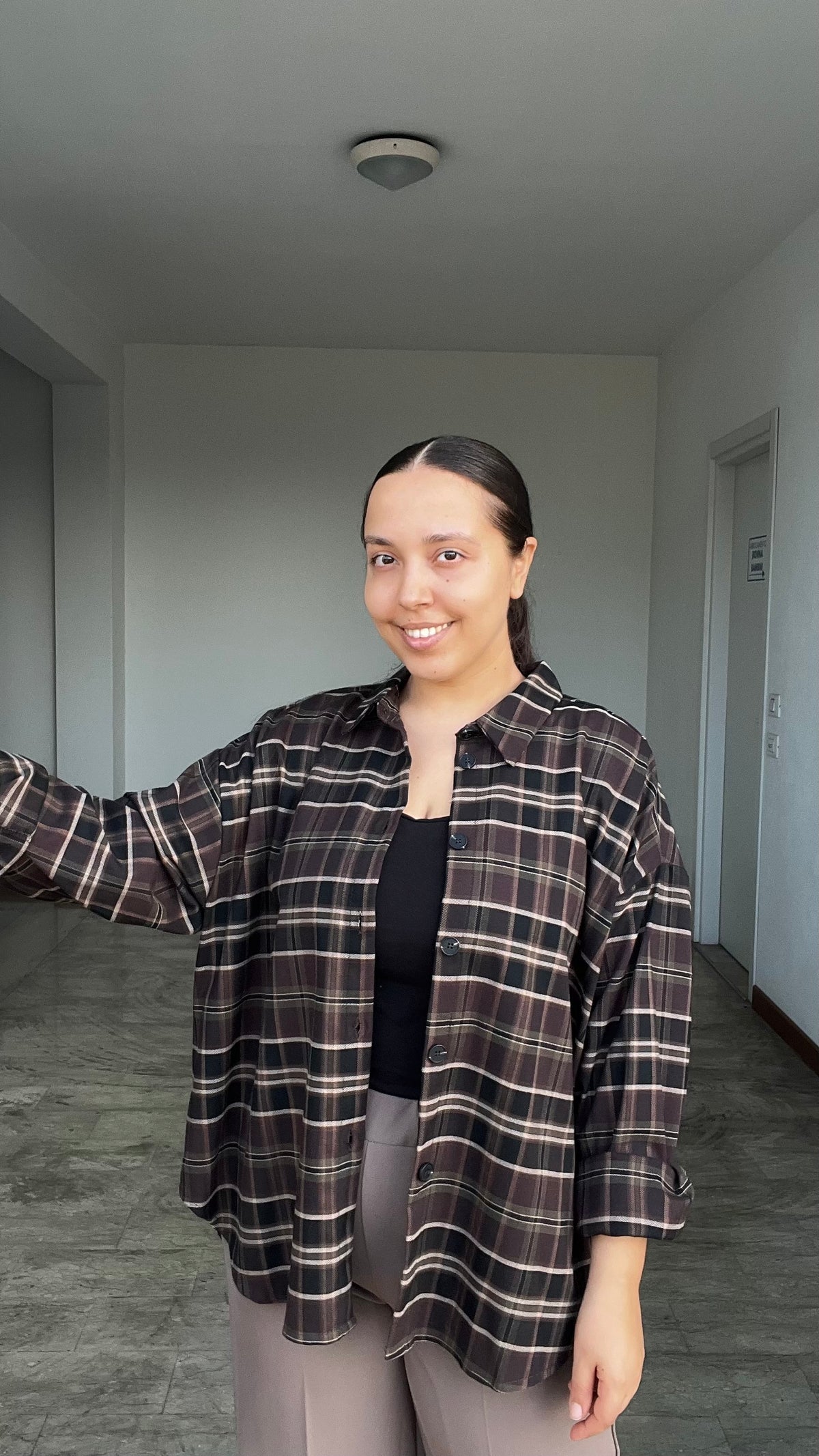 Camicia check