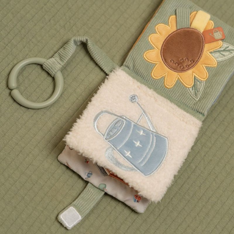 Libro con gancio per passeggino Little Farm - Little Dutch
