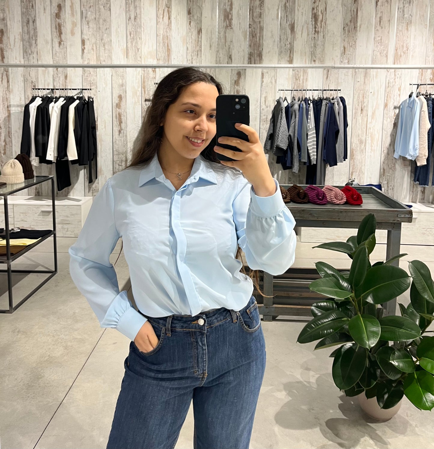 Camicia elegante celeste - Altamira Milano