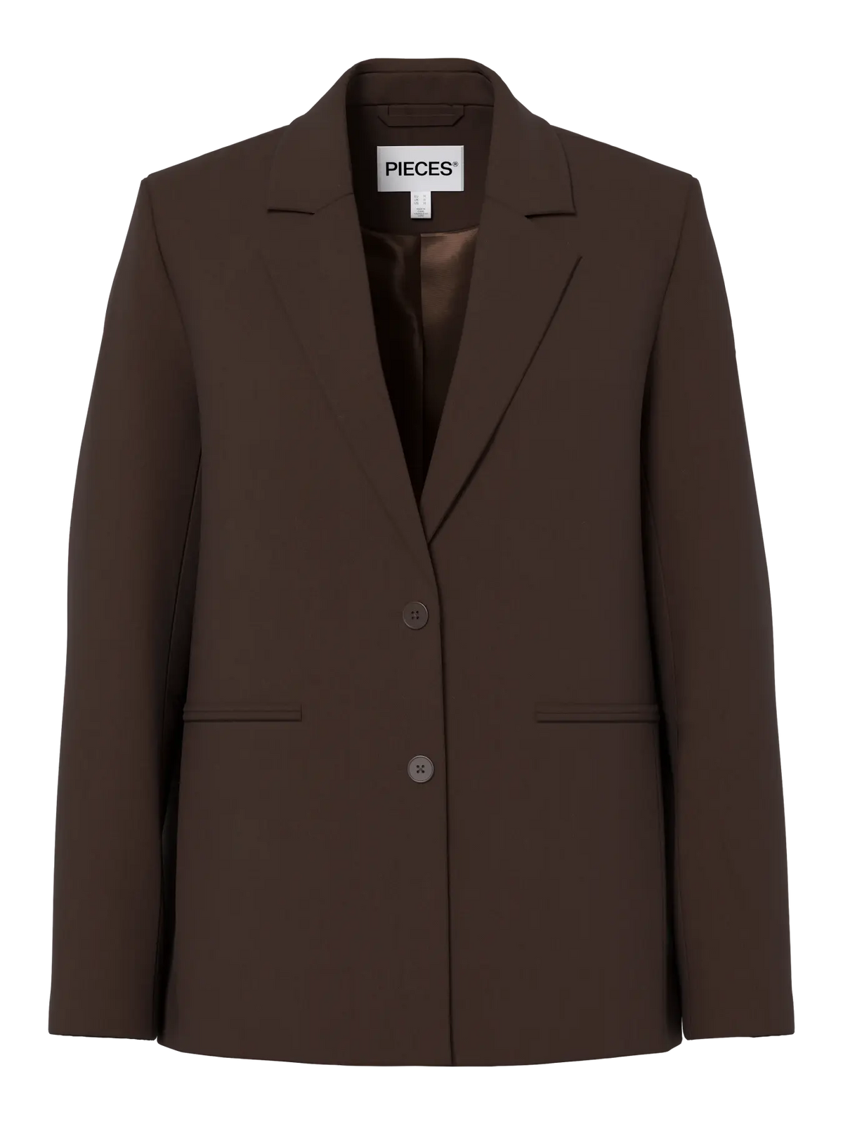 Blazer marrone Bosella - Pieces