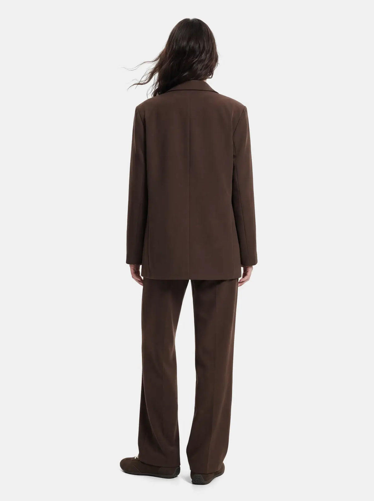 Pantalone palazzo Kamil marrone - Pieces