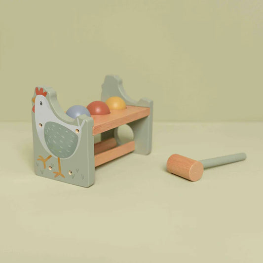 Gioco del martello Little Farm - Little Dutch