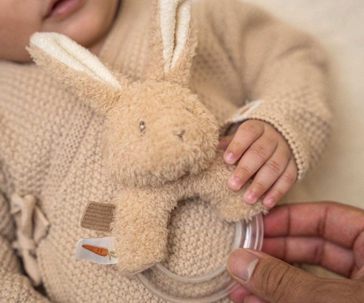 Sonaglio ad anello Baby Bunny - Little Dutch