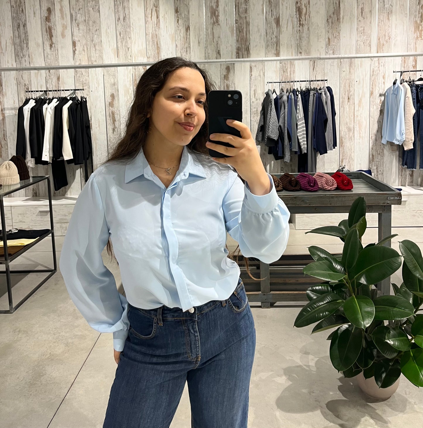 Camicia elegante celeste - Altamira Milano