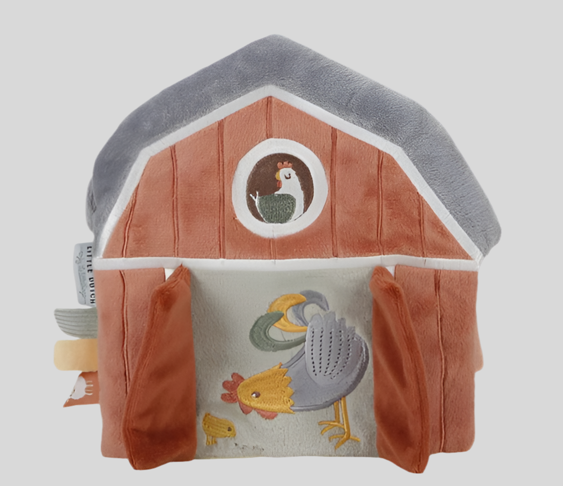 Libro morbido multi attività LIttle Farm - Little Dutch