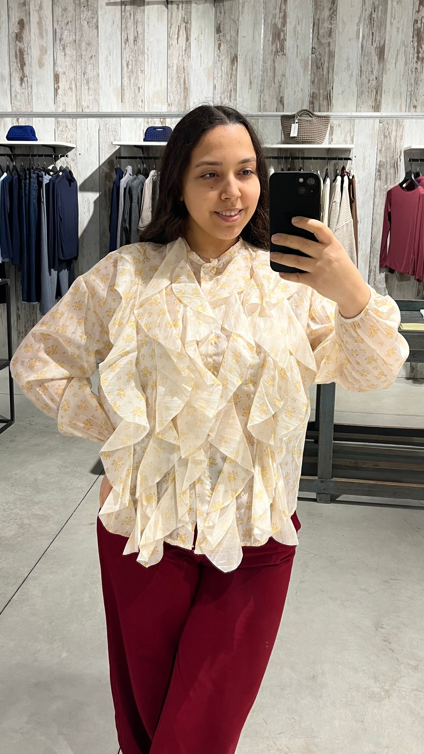 Camicia con volant - Altamira Milano