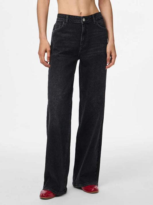 Jeans Silke MW Wide Leg - PIECES