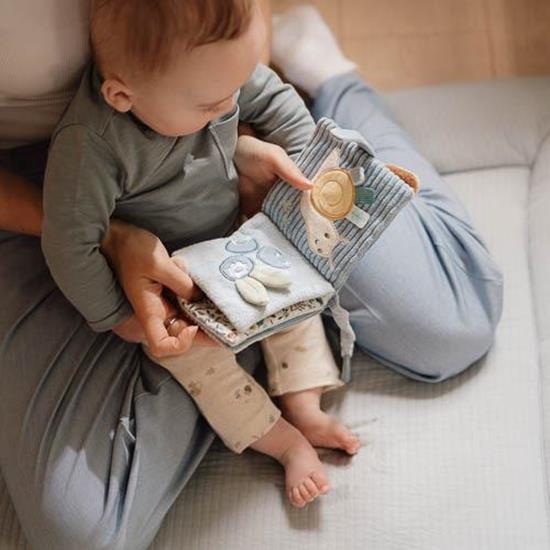 Libro con gancio per passeggino Forest Friends - Little Dutch