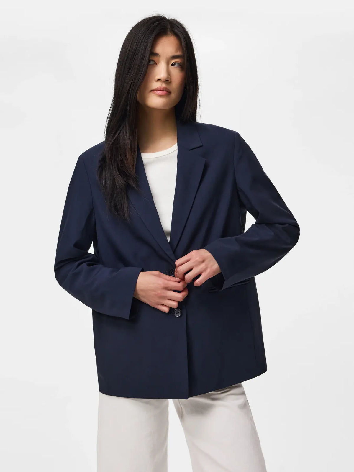 Blazer blu notte Bosella - Pieces