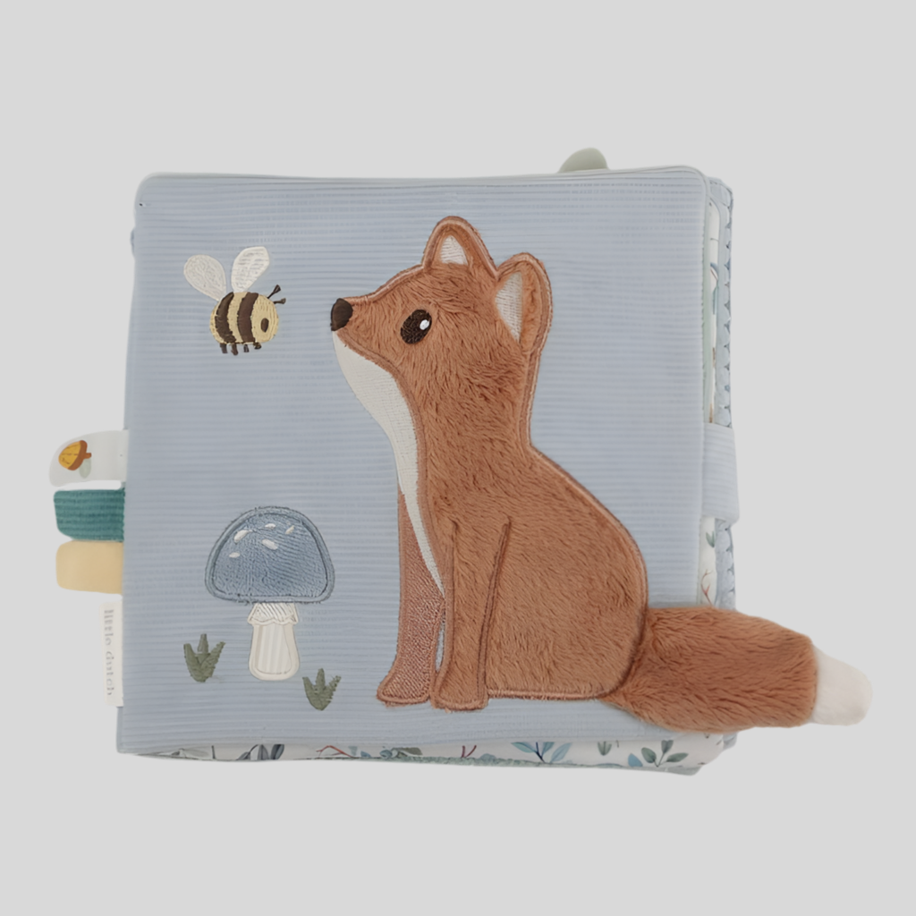 Libro morbido multi attività Forest Friends - Little Dutch