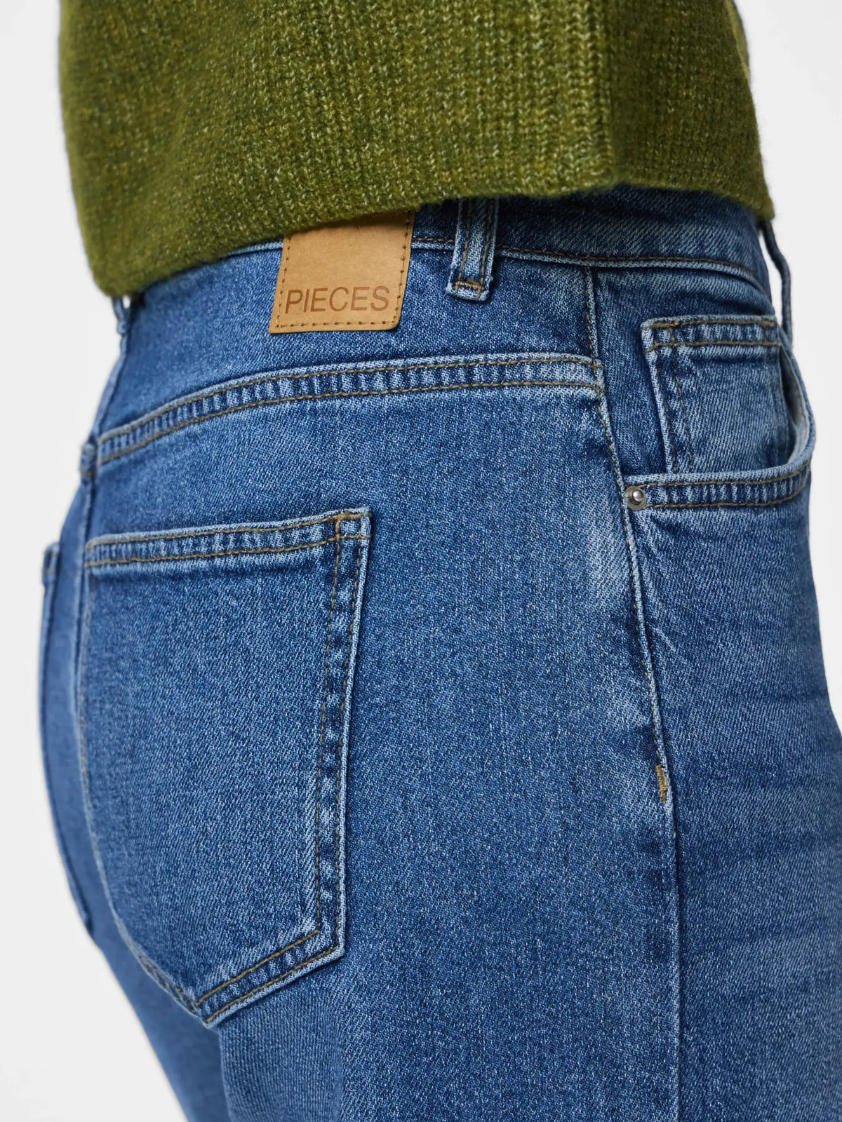 Jeans Silke MW Wide Leg - PIECES