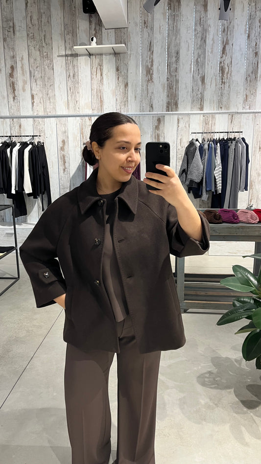 Cappotto corto moro - Altamira Milano