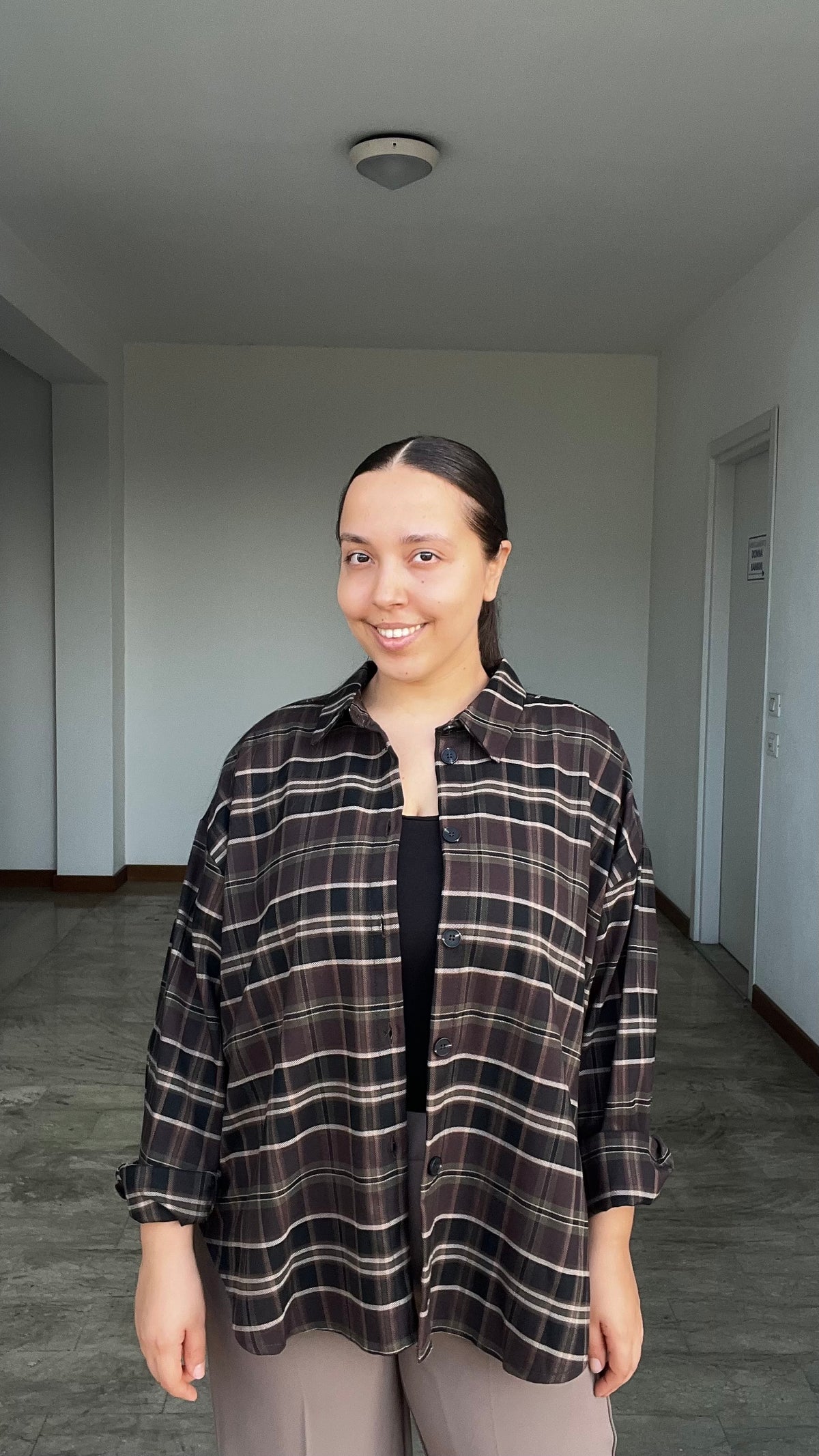 Camicia check