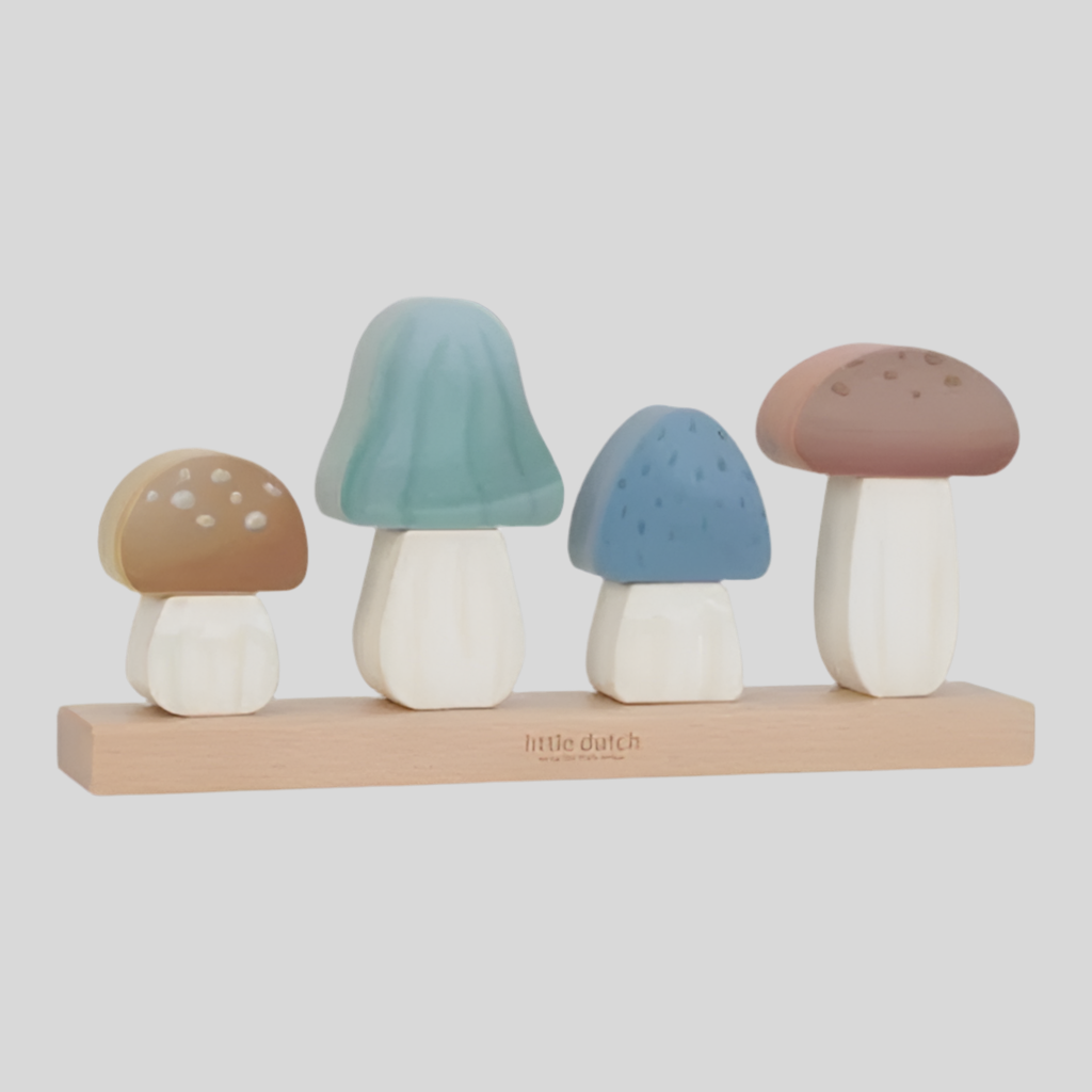 Funghi da costruire impilabili Forest Friends - Little Dutch