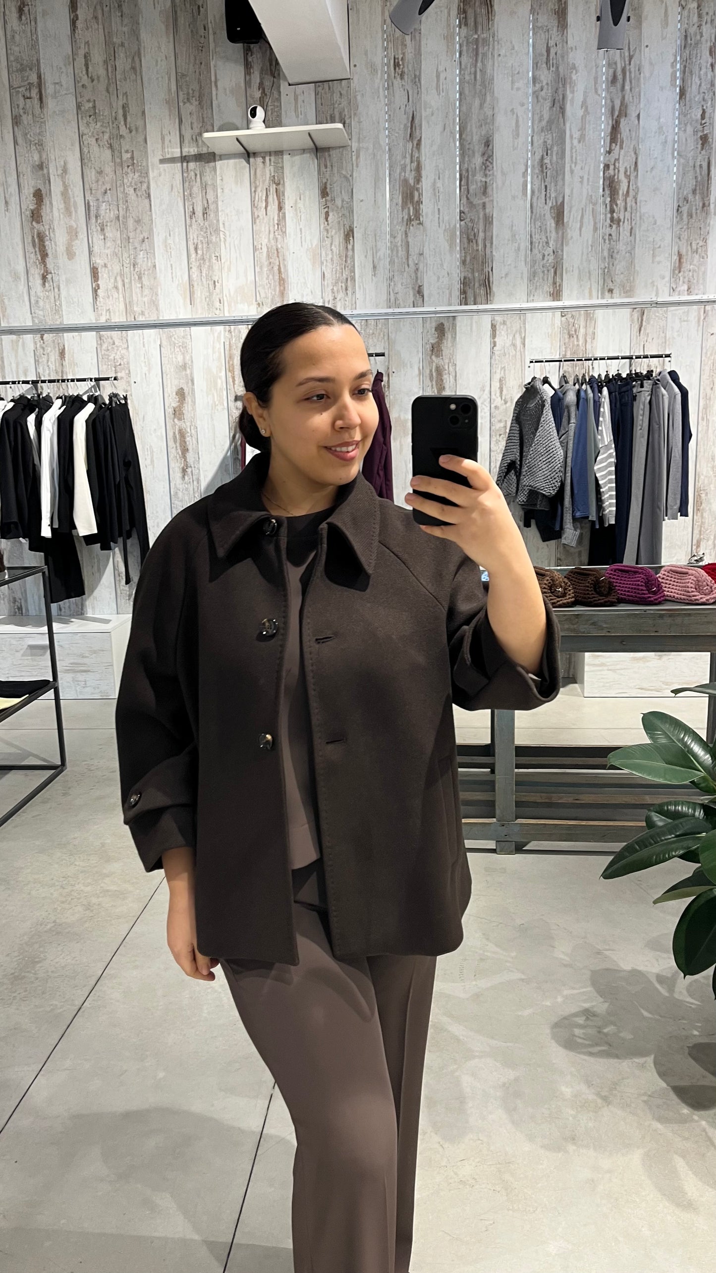 Cappotto corto moro - Altamira Milano