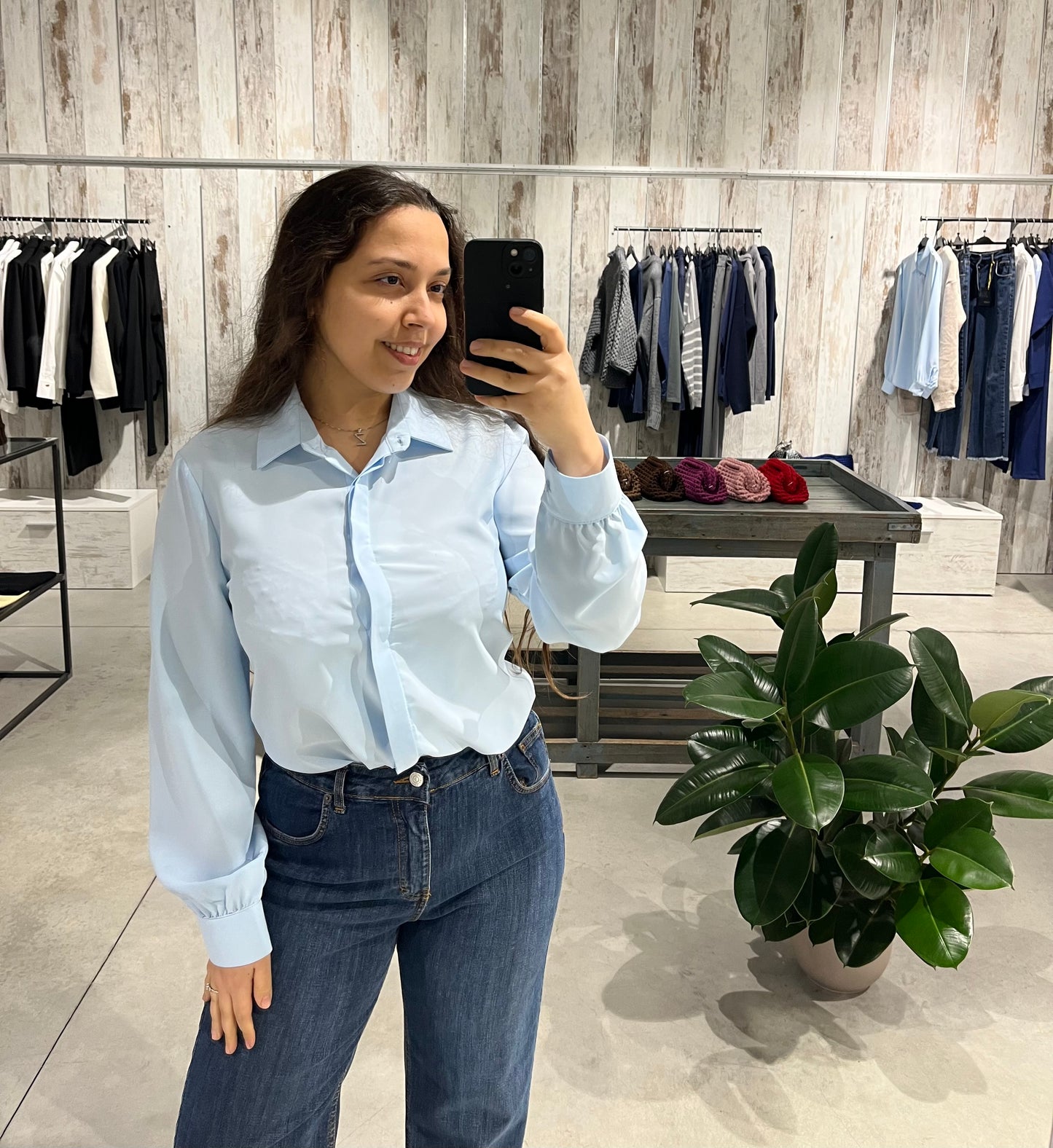 Camicia elegante celeste - Altamira Milano