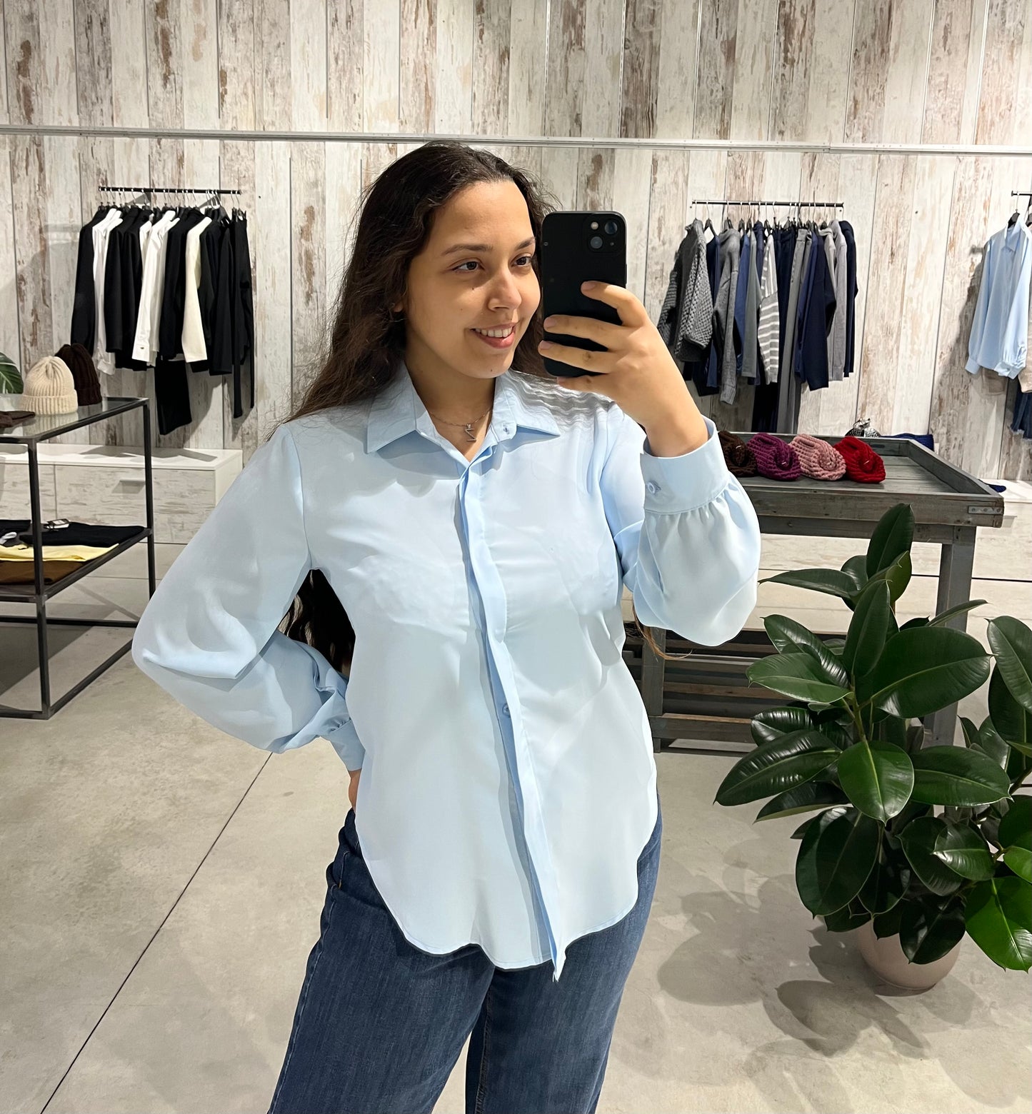 Camicia elegante celeste - Altamira Milano