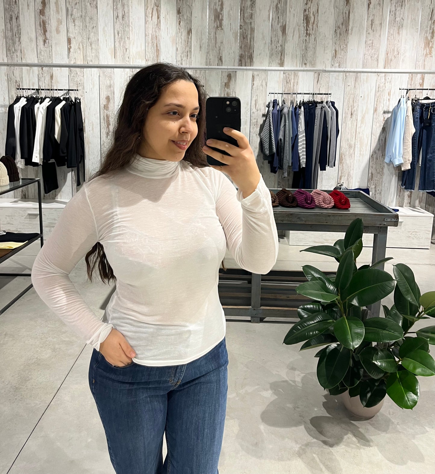 Dolcevita cashmirina bianca - Altamira Milano