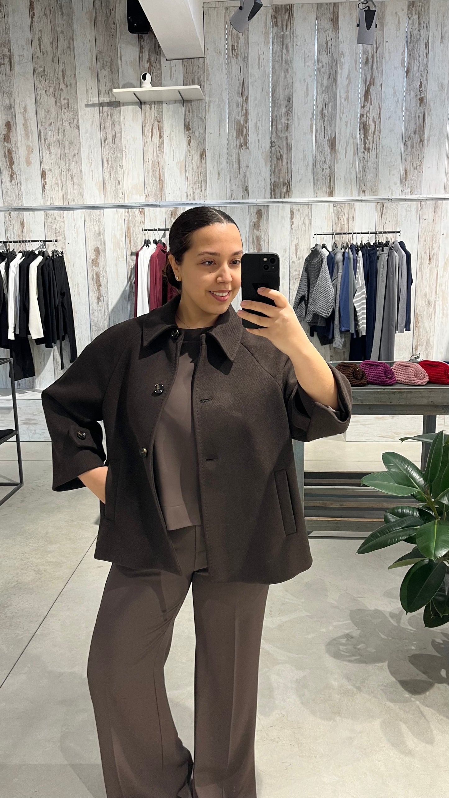 Cappotto corto moro - Altamira Milano