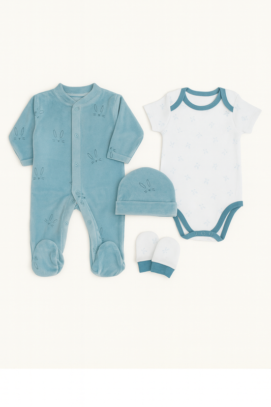 Set regalo azzurro neonato - Nazareno Gabrielli