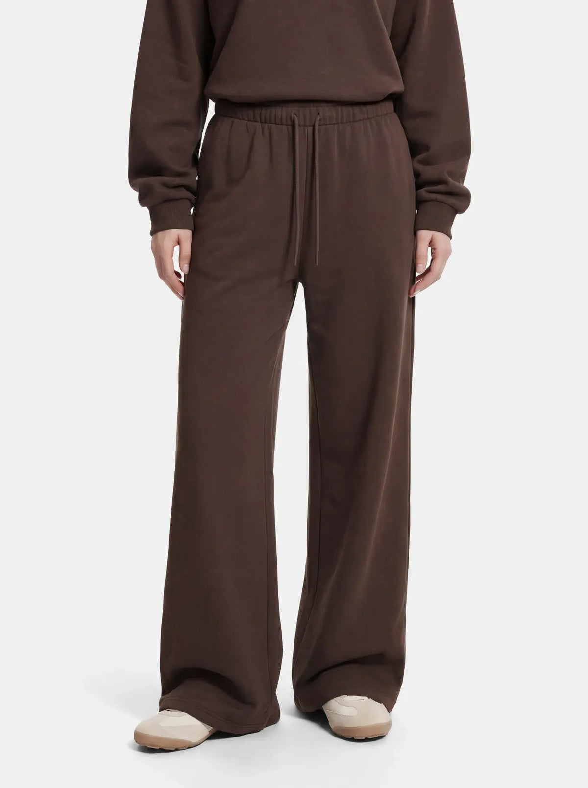 Pantalone tuta Chilli marrone - Pieces