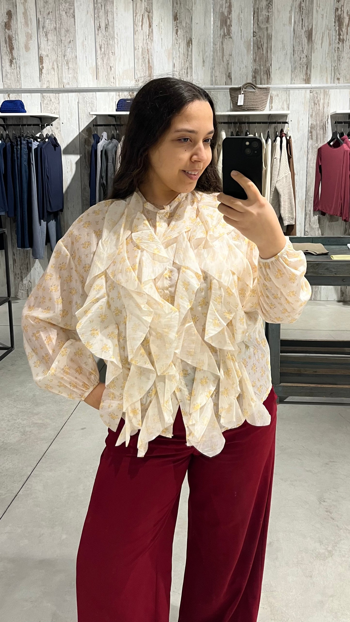 Camicia con volant - Altamira Milano