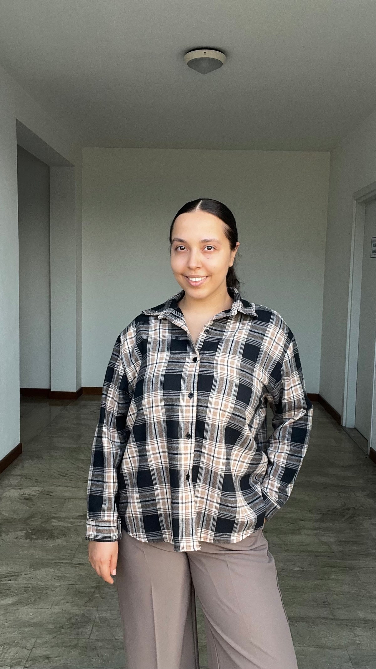 Camicia check