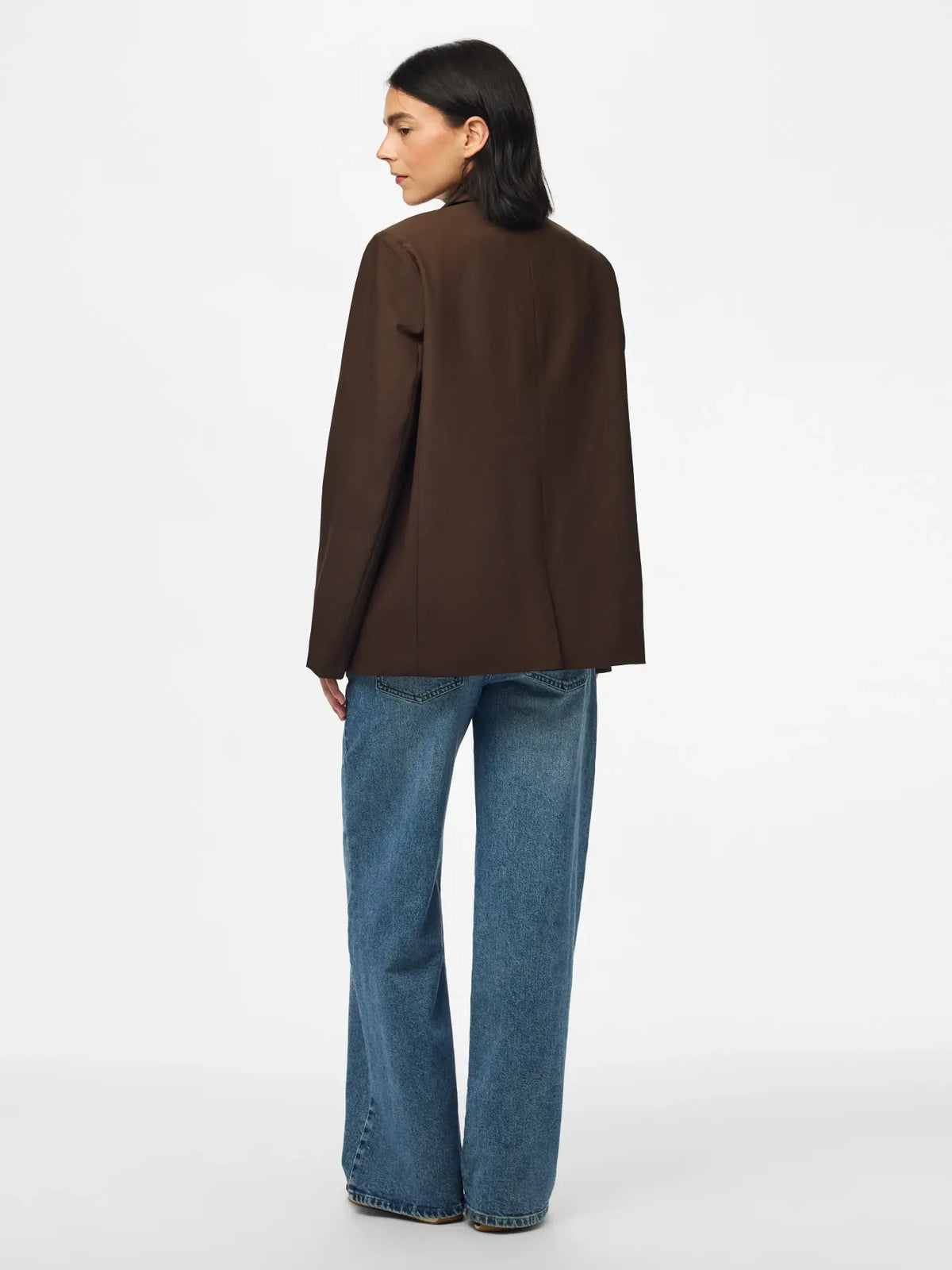 Blazer marrone Bosella - Pieces