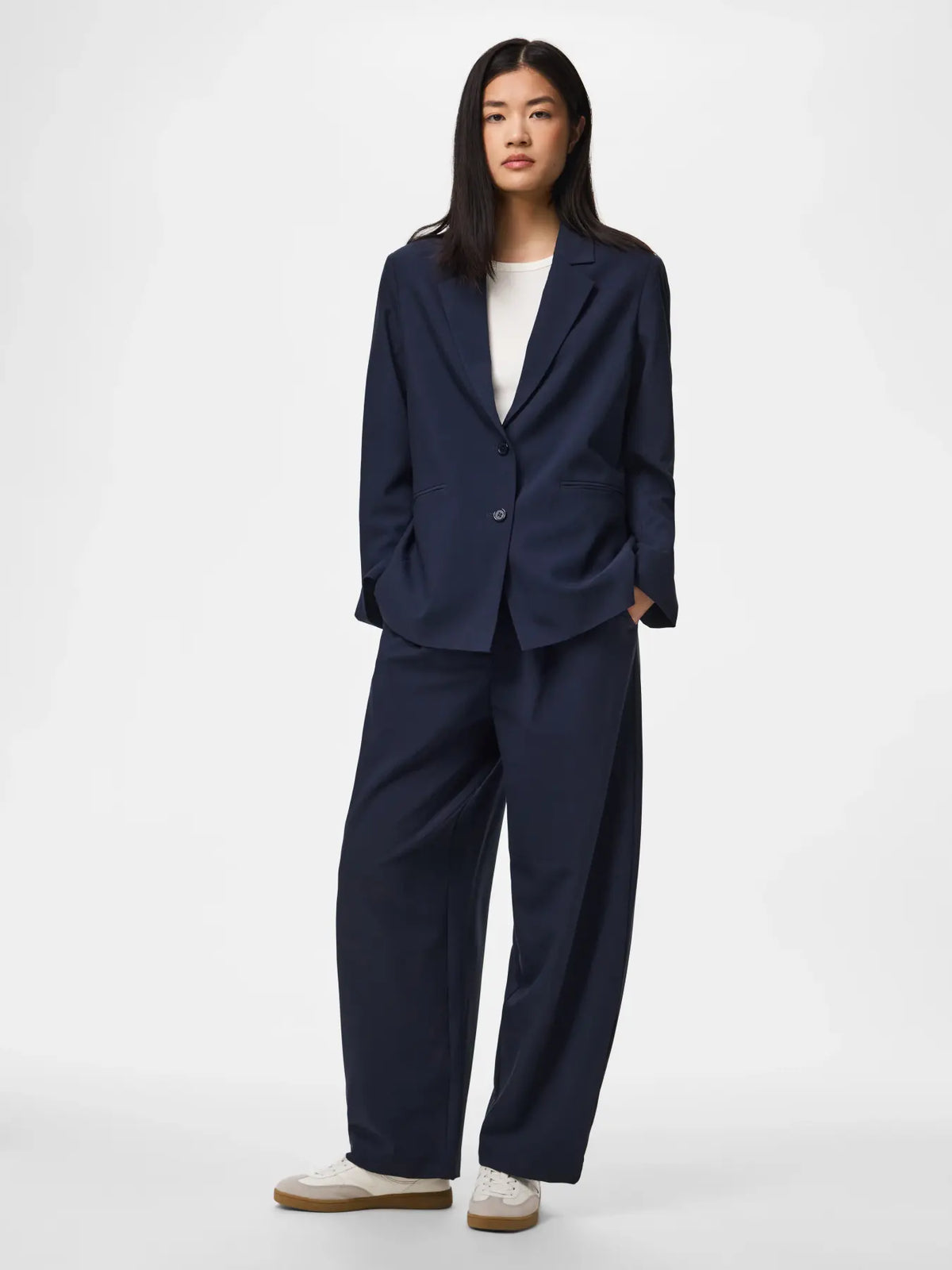 Blazer blu notte Bosella - Pieces