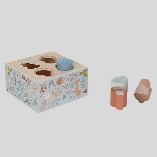 Cubo con forme ad incastro Forest Friends- Little Dutch