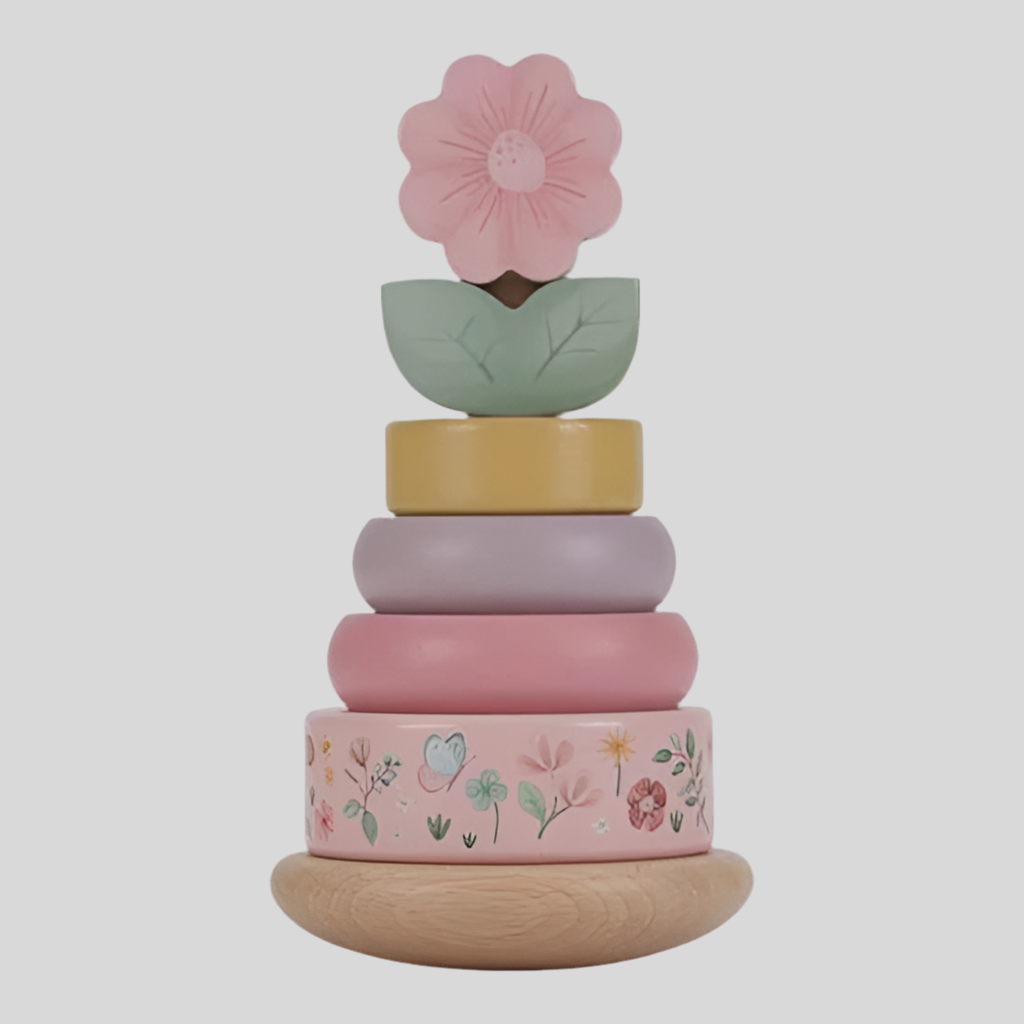 Anelli impilabili in legno Fairy Garden - Little Dutch