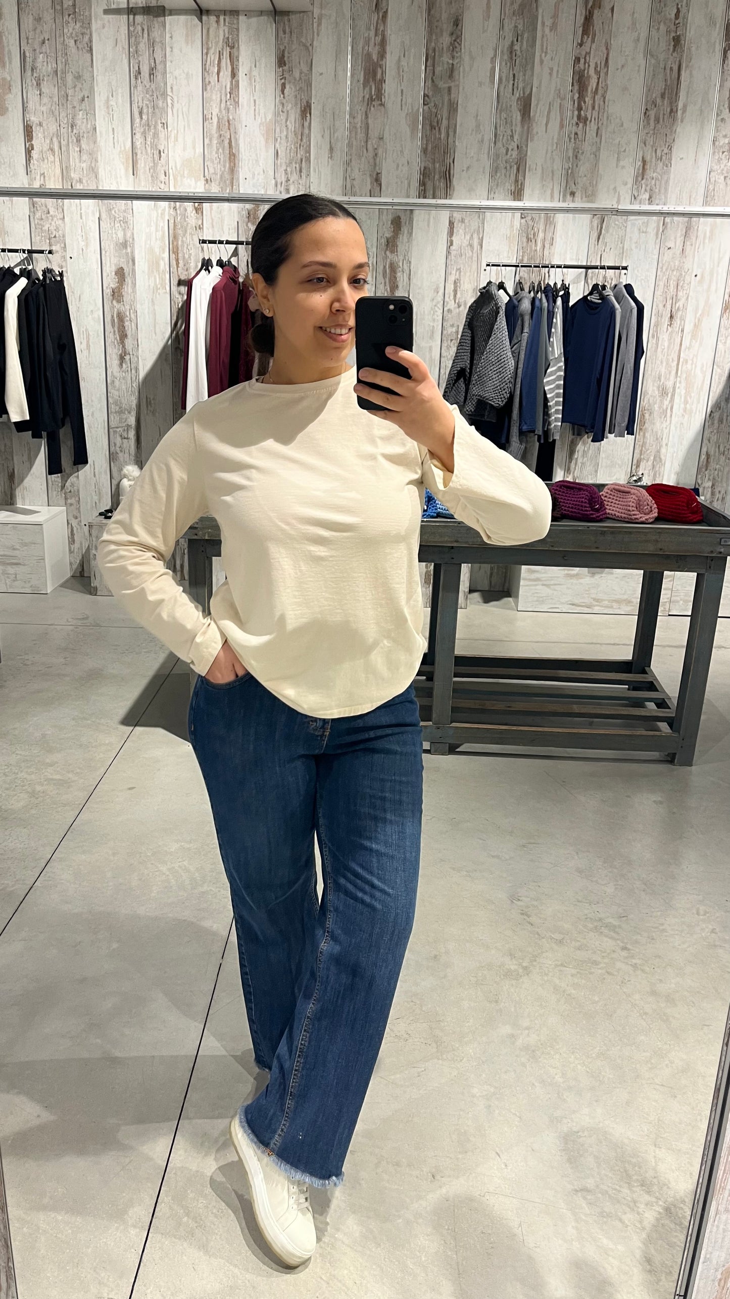 Jeans sfrangiato - Altamira Milano