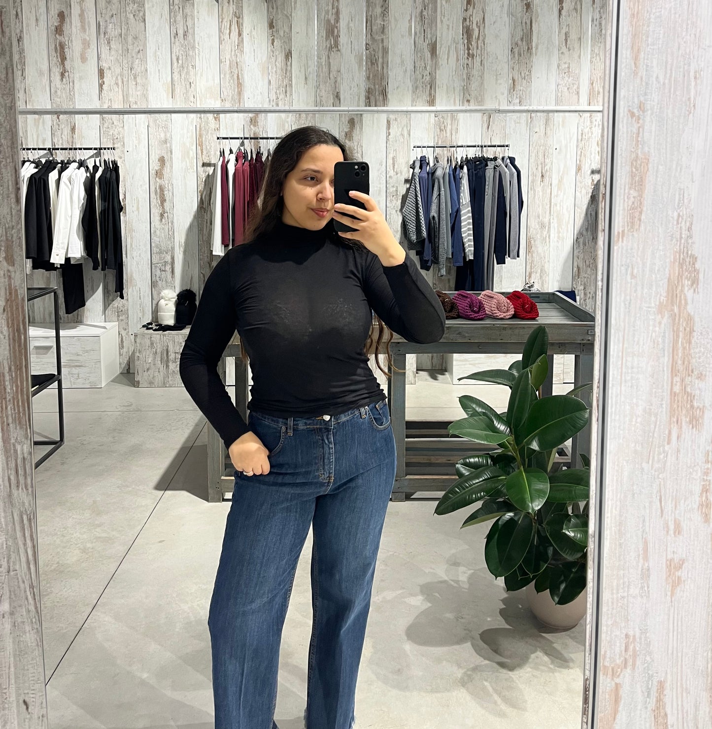 Dolcevita cashmirina nero - Altamira Milano