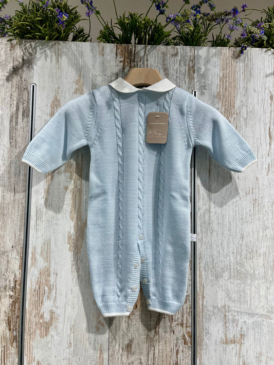 Tutina azzurra in maglia - Nazareno Gabrielli