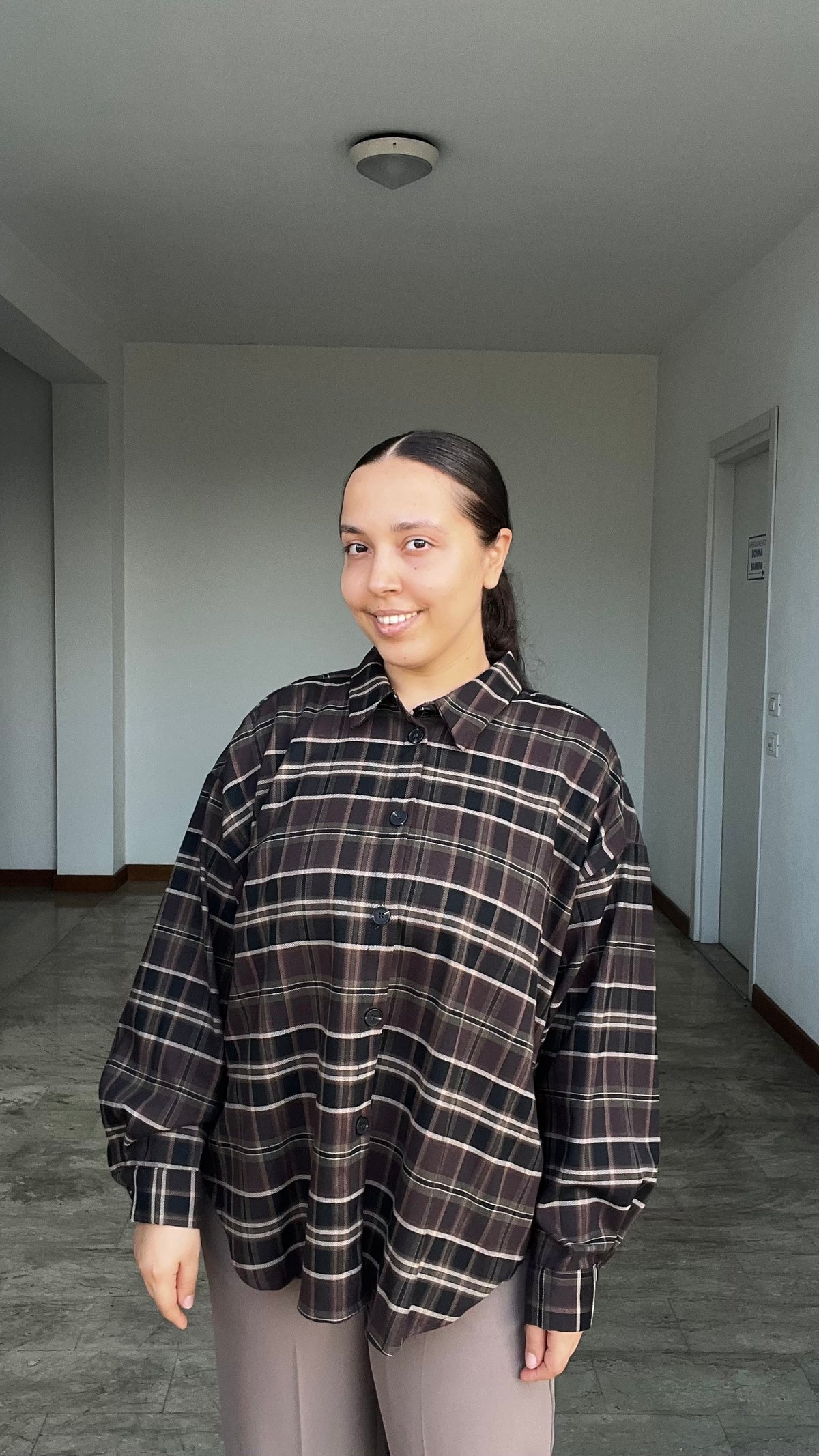 Camicia check