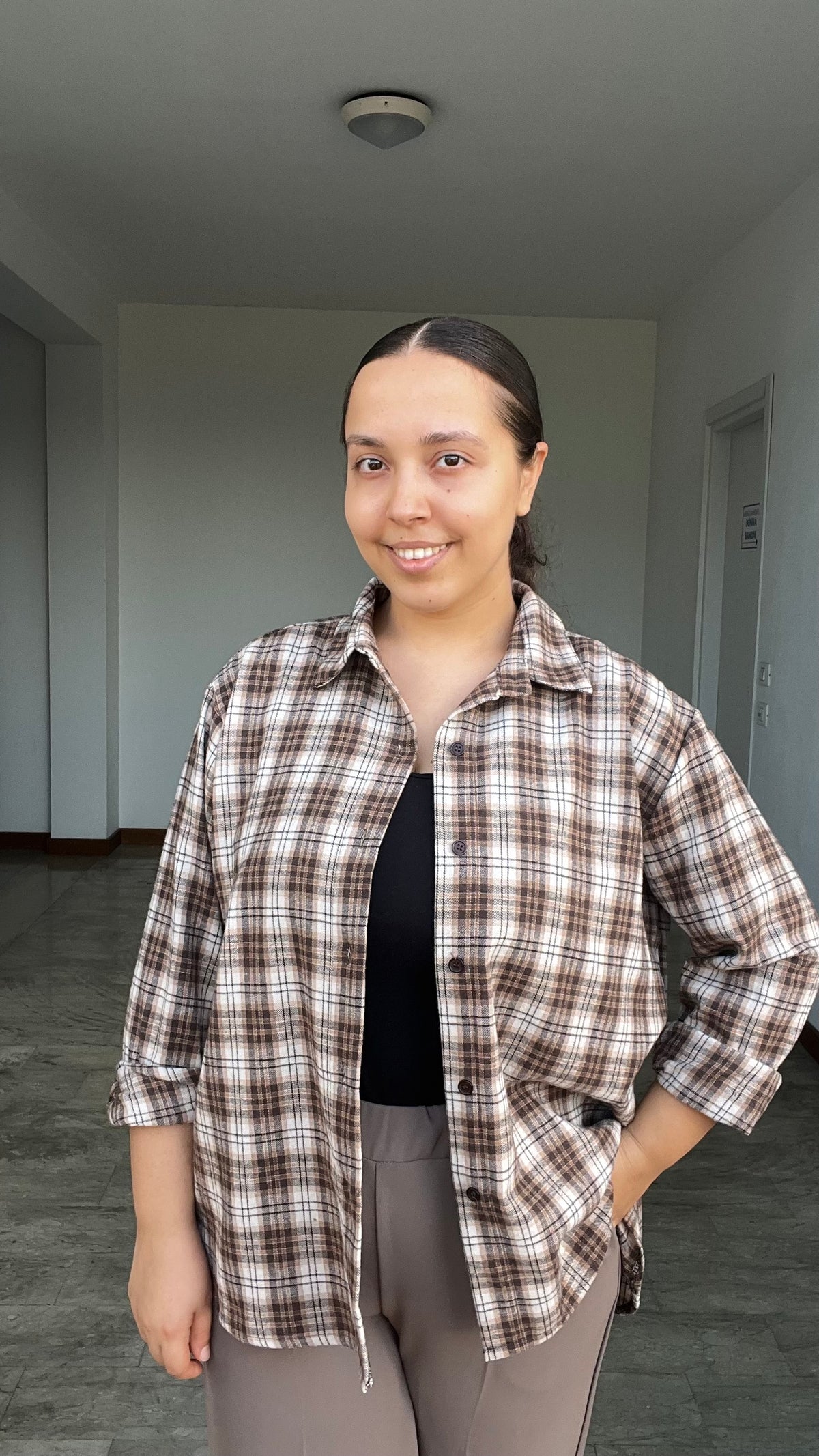 Camicia check
