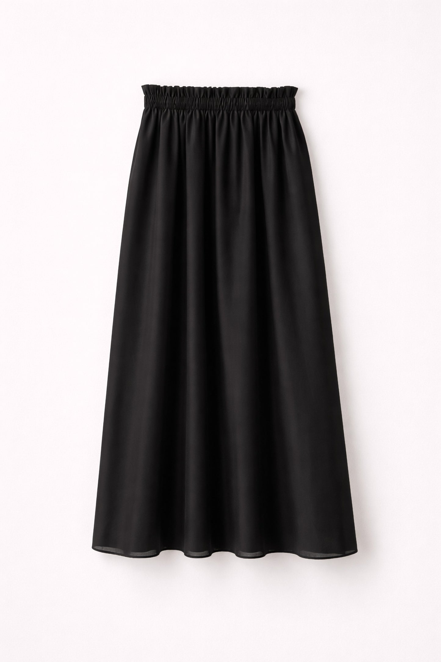 Gonna midi in tessuto misto tencel - Lumina